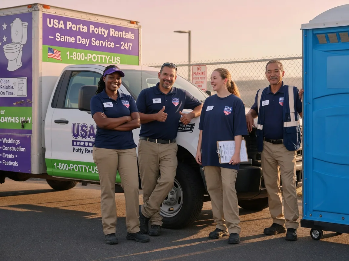 Porta Potty Rental company in Peachtree Corners, GA